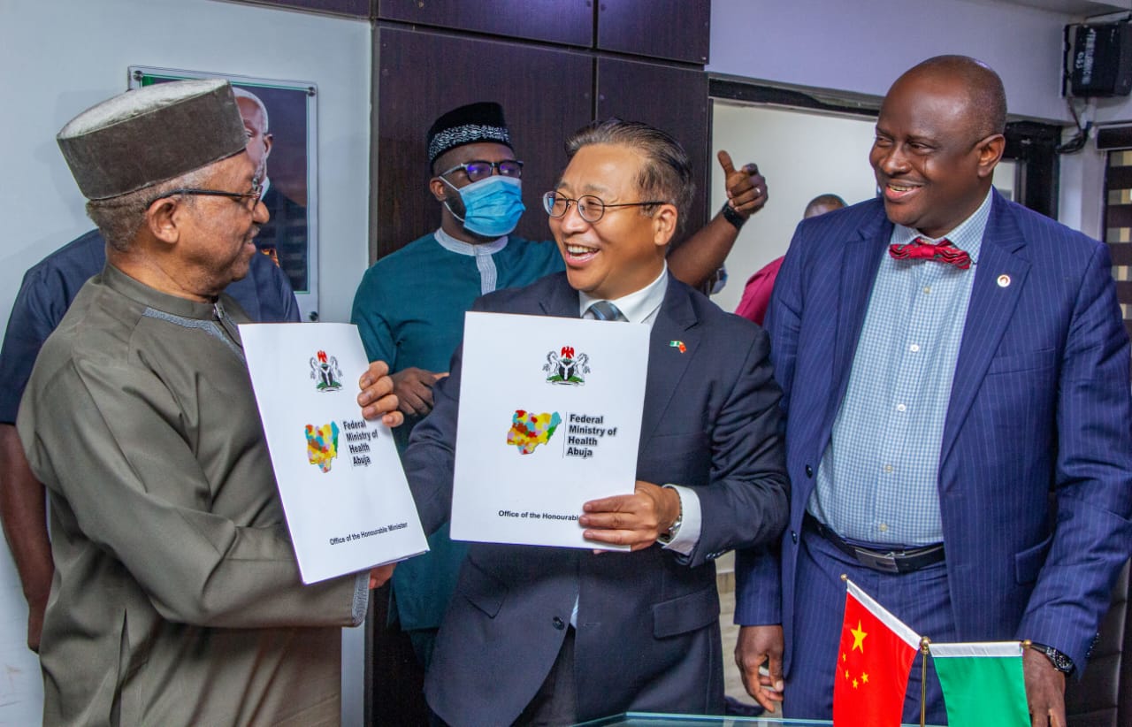 Nigeria, China signs letter of intent to improve health sector
